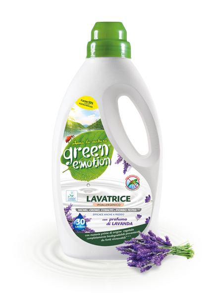 Flacone Green Emotion Lavatrice Lavanda